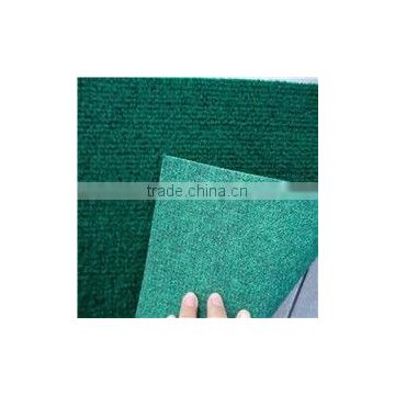 Striped carpet rubber/pvc backing exhibition carpet