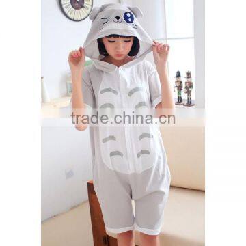 Totoro Summer Animal Pajama Kid Onesie Unisex Homewear