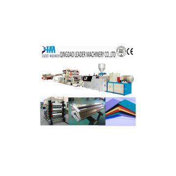 1220mm width pvc free foam board extrusion line