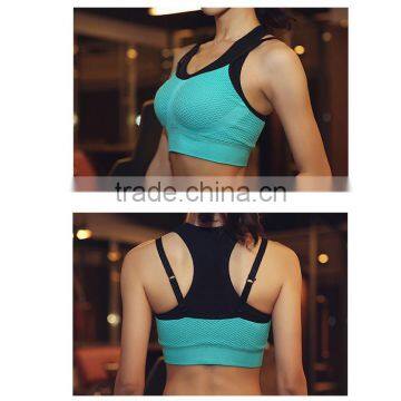 Custom Women's Running Yoga Sports Fitness Bra photo-6