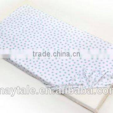 100% Cotton Percale Fitted Crib Sheet photo-3
