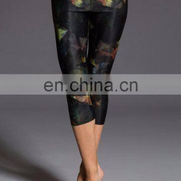 Girl tights silver ladies gym training