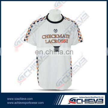 Custom sublimation Lacrosse Jersey with high quality custom box lacrosse jerseys