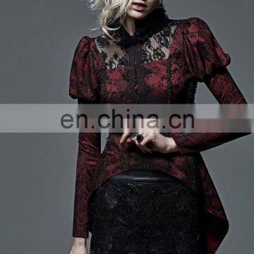 Transparent Embroidered Laces Mini Skirt Q-258 Punk Rave photo-4