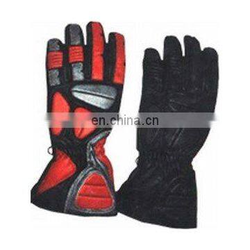 Leather Motorbike Gloves , motorcycle racing gloves , bike racing gloves