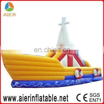 Giant boat inflatable bounce house,jumping inflatable playground