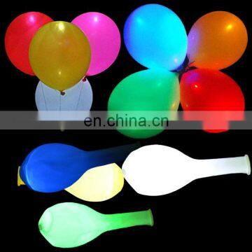 High quality led balloon 12 inch flashing led light balloon