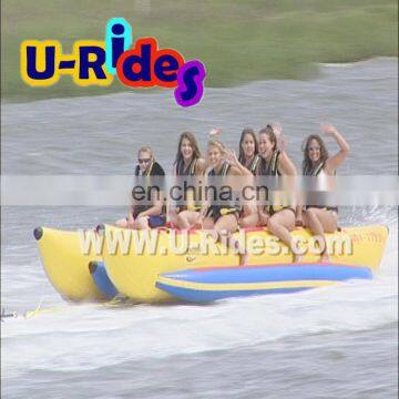 double inflatable banana boat