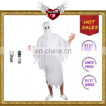 Halloween Cosplay Costumes Horrible White Ghost Costumes for Man