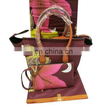 2017 New arrival best quality african handbag of wax lady African handbags for partyH170730002