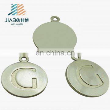 Custom Made Zinc Plating Charm With the Engraving of Letter G photo-4