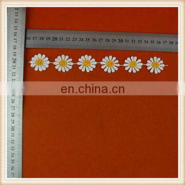 Hot Sale Cheap Crochet Sunflower Lace Decorative Motif Lace Trims for Chocker/garment photo-5