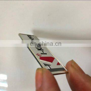 Customized Kitchen Metal Hardware Logo Plate photo-3