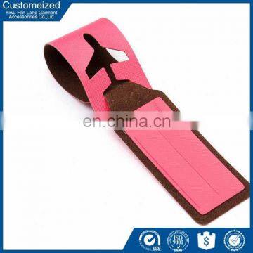 Personality cute design pu travel luggage tag