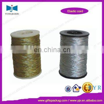 2mm gold round metallic elastic rope cord elastic cord for mask