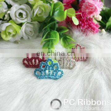 Wholesale good quality colored rhinestone buckles for wedding invitations