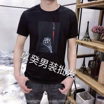 Men’s fashion design new style T-shirt clothing from factory