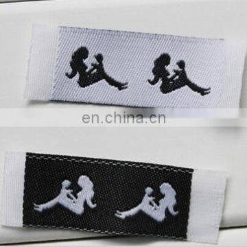 Woven fabric labels for clothing bag private label