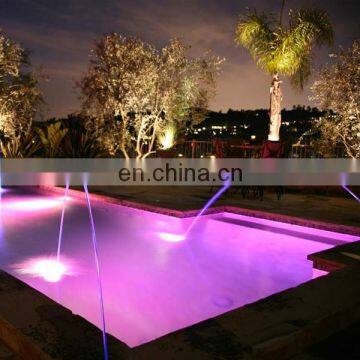 Colorful jumping jet garden decoration ok lighting water fountains