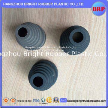 Custom Molded Colored High Quality Shock Absorb Industrial Rubber Bellow Parts