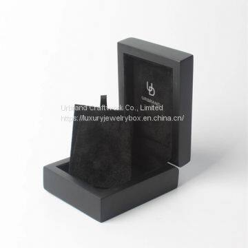 Custom Wooden Box Manufacturers Wooden Gift Box For Ring Pendant Necklace photo-3