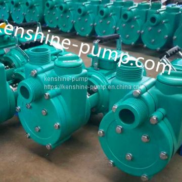 FPZ corrosion resistant self priming centrifugal plastic pump