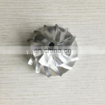 TB3403 441341-0002 7+7 blades 48.55/69.00mm high performance billet/milling/aluminum 2618 compressor wheel for 452059-5001