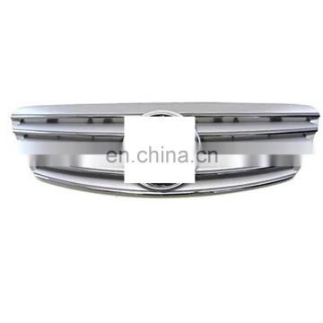 Fits 03-06 Silver Grille CL for Mercedes Benz W220 S430 S500 S55