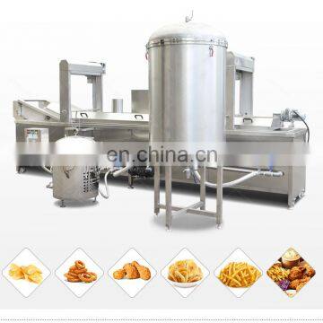 Automatic Belt Lifting System Chicken Wing Chicken Nuggets Continuous Frying Machine photo-3