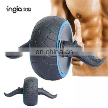 Big Size Auto Return Back AB Wheel Roller with Resistance Band