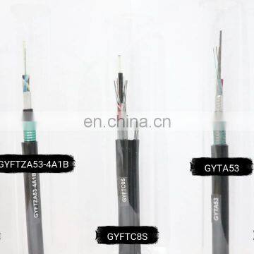 multimode fiber or single mode fiber outdoor optical cable