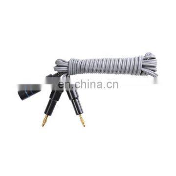 Geyi Autoclavable Abdominal Surgery Laparoscopic Curved Bipolar Forceps With Cable photo-4