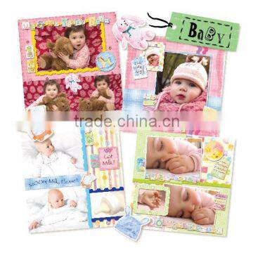 DIY Craft Set Sweet Memories Baby Boy Girl Scrapbook Kit photo-3