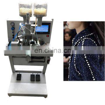 factory price great service commercial high speed automatic pearl fixing machine