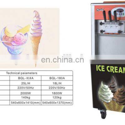 Table Top Professional Factory Made Home Use Portable Soft Ice Cream Vending Machine photo-2