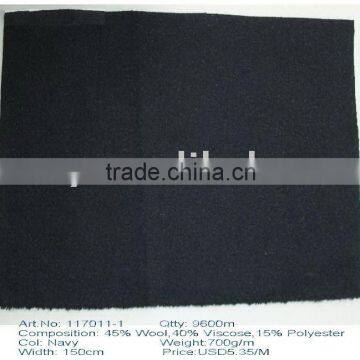 Woolen fabric stock