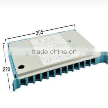 12 core FTTH removeable fiber optic distribution tray