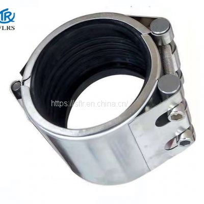 Flex Type DN15 Pipe Leak Repair Clamp SS304 Grip Pipe Coupling