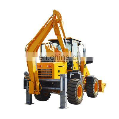 Top Quality Front End Loader and Backhoe 4 Wheel Drive New Backhoe and Loader photo-5