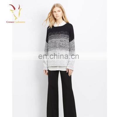 Women Winter Knitted Wool Sweater photo-3