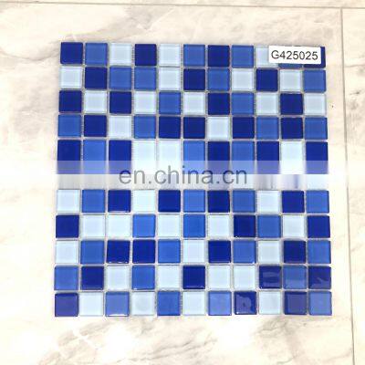 splash back hot melted Mosaic Hot swimming pool perfect use glass mosaic pool tiles swimming pool mosaic tiles