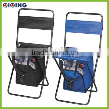 Camping stool chair with cooler bag under seat HQ-6008T