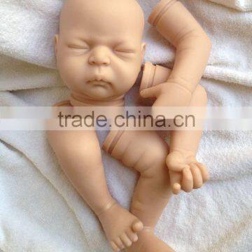 Cheap soft vinyl kids toys silicone reborn baby doll kits for sale