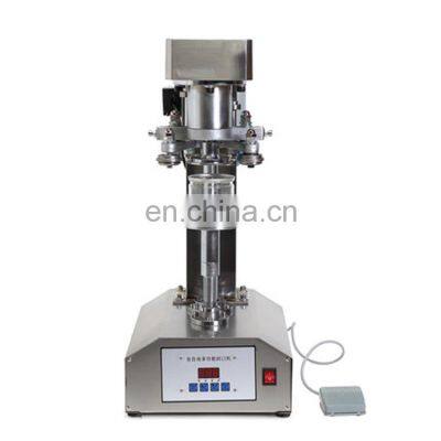 Double motor automatic can sealing machine, paper can, plastic can sealing machine price