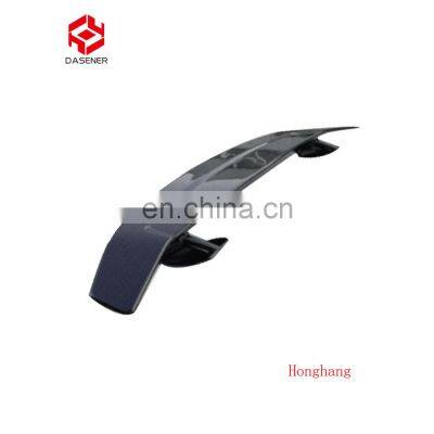 Honghang Factory Direct Auto Parts Rear Wing Spoiler, ABS Material Gloss Black Universal Rear Wing Spoiler For All Car