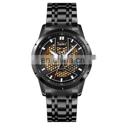 SKMEI 9225 Stainless Steel Band Watches Men Luxury Brand Automatic Movt Mechanical Watch