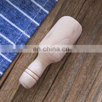 2020 New Eco Friendly Shower Spa Cream Essential Coffee Wooden Scoop for Bath Salts photo-5