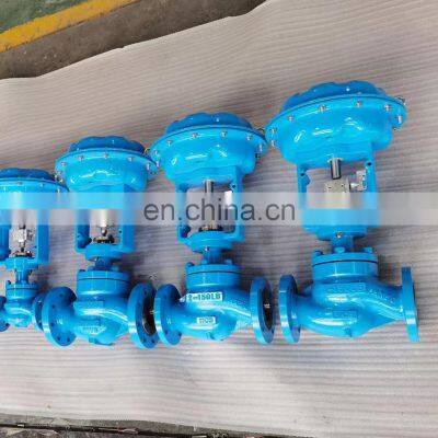 EP Positioner YT1000L DN50 ZJHP Series Series Carbon Steel Pneumatic Single Seated Cage Type Pneumatic Pressure Control Valve photo-4