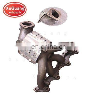 Hot sale Stainless steel Exhaust manifold with catalytic converter for Korean hyundai ELANTRA 2010