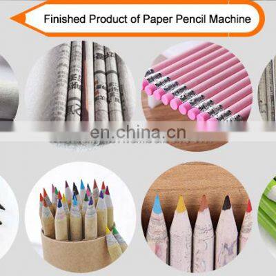 Full-automatic Recycled Waste Paper Pencil Making Machines photo-4